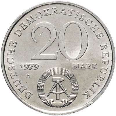 купить Германия (ГДР) 20 марок 1979 "30 лет образования ГДР"