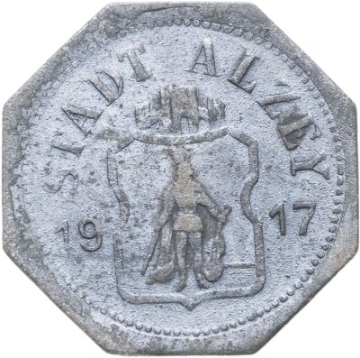купить Германия, Альцей 10 пфеннигов 1917