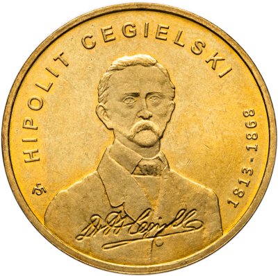 купить Польша 2 злотых 2013 "200 лет со дня рождения Хиполита Цегельского"