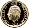 Купить Ниуэ 1 доллар 2025 "Пять портретов королевы Елизаветы II" в футляре с сертификатом