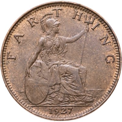 купить Великобритания 1 фартинг (farthing) 1927