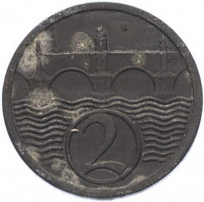 купить Чехословакия 2 геллера 1924