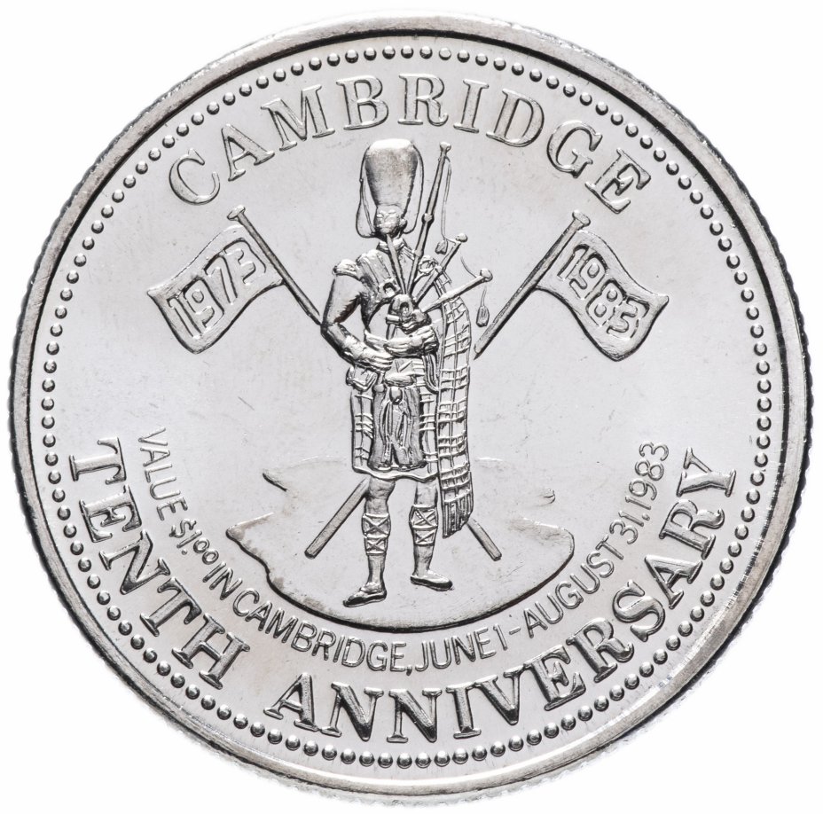 купить Канадский торговый доллар 1983 "Кембридж"