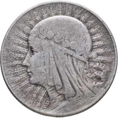 купить Польша 5 злотых (zlotych) 1932 Королева Ядвига знак монетного двора: "стрелка" - Варшава
