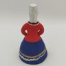 Купить Игрушка каргопольская "Барыня", глина, лепка, роспись, Россия, 1980-2000 гг.