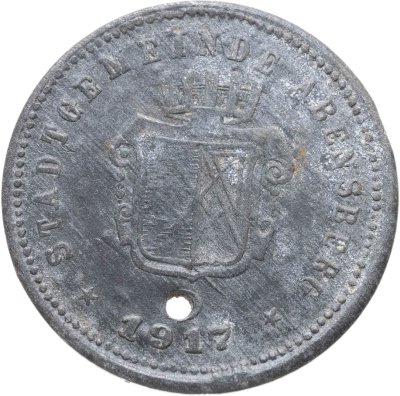 купить Германия, Абенсберг 50 пфеннигов 1917