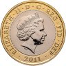 Купить Великобритания 2 фунта (pounds) 2011 "500 лет со дня спуска на воду Мэри Роуз"