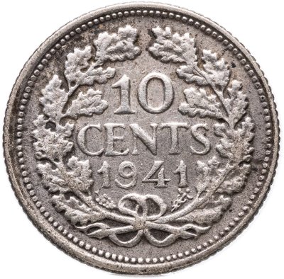 купить Нидерланды 10 центов (cents) 1941