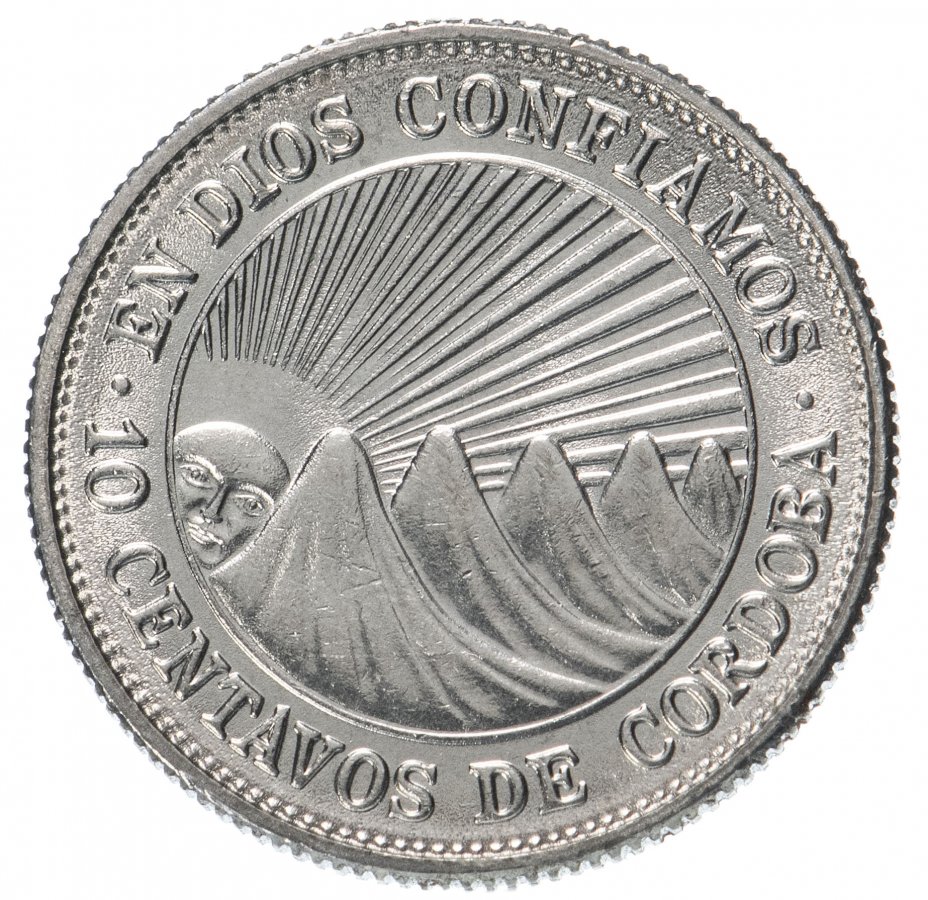 купить Никарагуа 10 сентаво (centavos) 1972