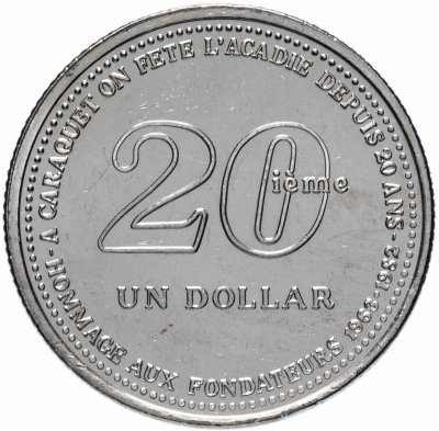 купить Канадский торговый доллар 1982 "Каракет, Нью-Брансуик"