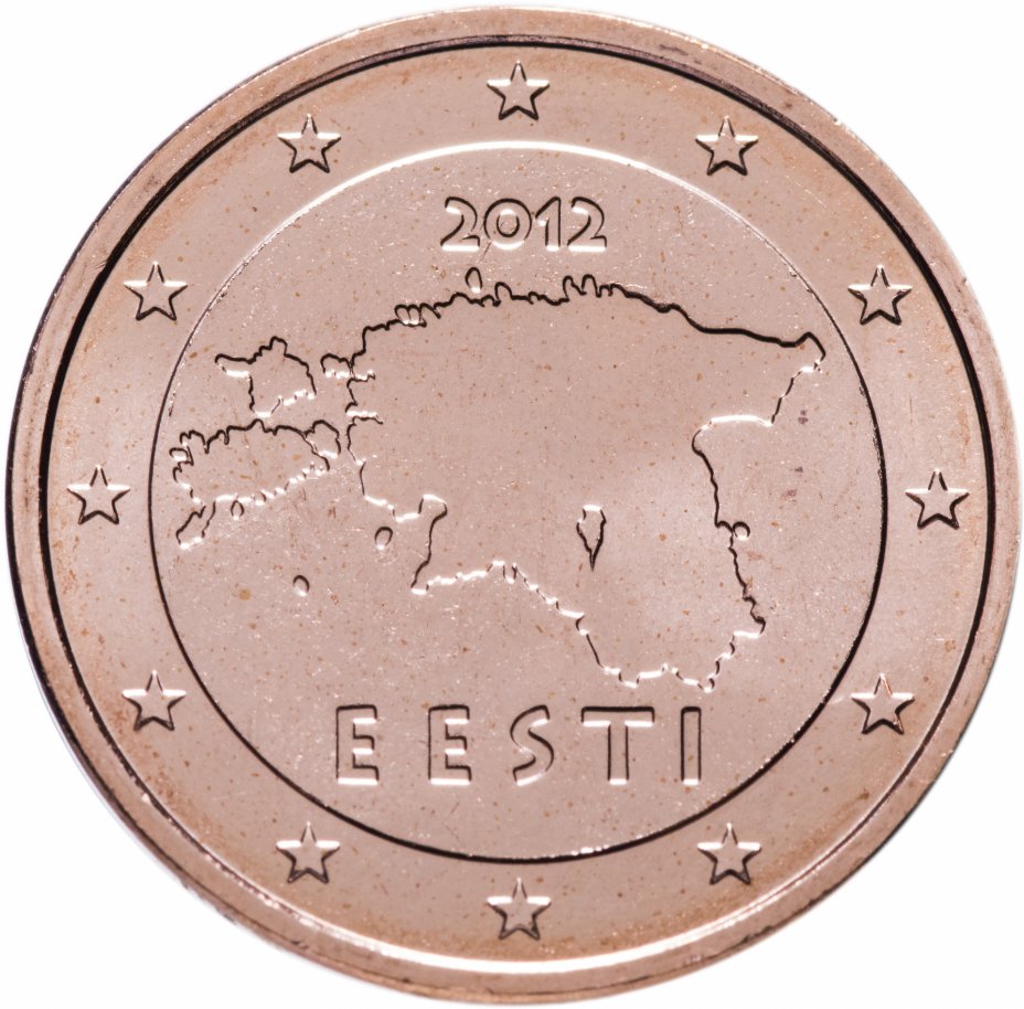 купить Эстония 2 евроцента 2012