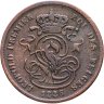Купить Бельгия 2 сантима (centimes) 1836