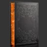Купить Книга в кожаном переплете "История русской музыки", бумага, печать, кожа, тиснение, обрез с принтом, Российская Федерация, 2012 г.