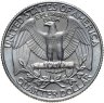 Купить США 25 центов (квотер, 1/4 доллара, quarter dollar) 1990 D "Washington Quarter" (наборная)