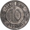 Купить Германия "Бонн" 10 пфеннигов 1920 "Людвиг ван Бетховен" нотгельд