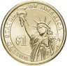 Купить США 1 доллар 2008 D "6-й Президент США - Джон Куинси Адамс"