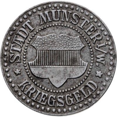 купить Германия "Мюнстер" 25 пфеннигов 1918 нотгельд