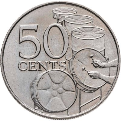 купить Тринидад и Тобаго 50 центов (cents) 1979
