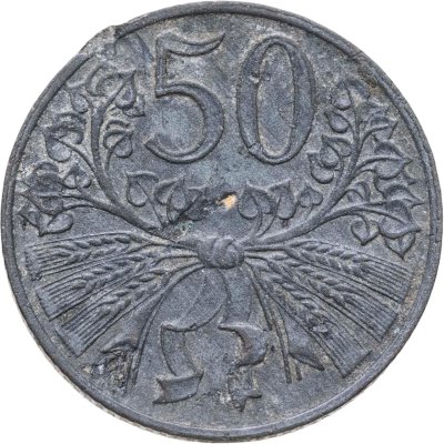 купить Богемия и Моравия 50 геллеров (heller) 1942