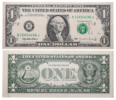 купить США 1 доллар 1995 B-Нью Йорк