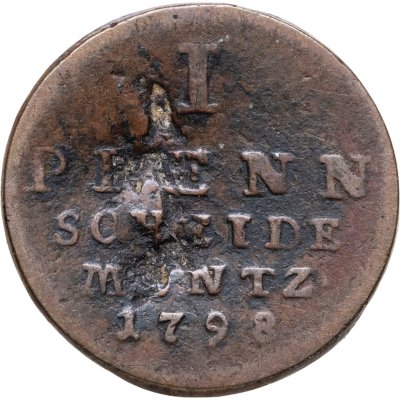 купить Брауншвейг-Люнебург 1 пфенниг 1798