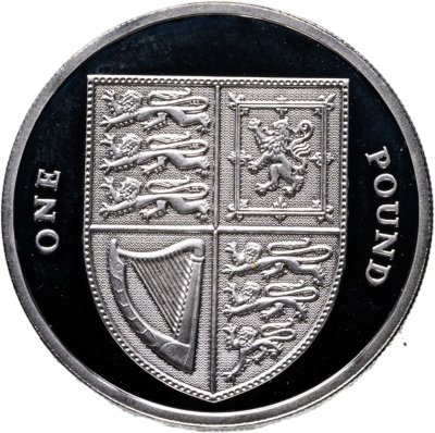 купить Великобритания 1 фунт (pound) 2008 серебро