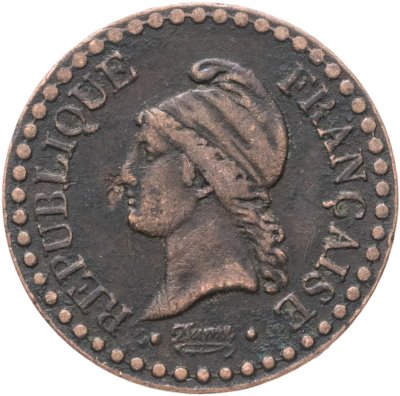 купить Франция 1 сантим 1849