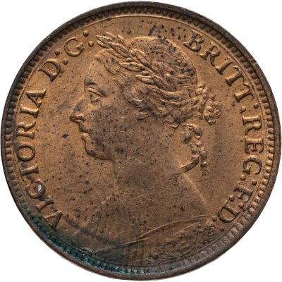 купить Великобритания 1 фартинг (farthing) 1881