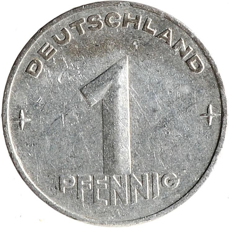 купить Восточная Германия (ГДР) 1 пфенниг 1952