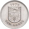 Купить Родезия 10 центов (cents) 1975