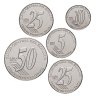 Купить Эквадор набор из 5 монет 5, 10, 25 и 50 сентаво 2023