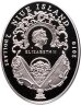 Купить Остров Ниуэ 2 доллара 2010 "Яйца Фаберже. Коронационное" в капсуле