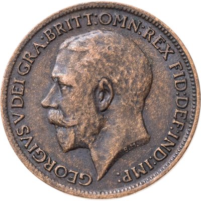 купить Великобритания 1 фартинг (farthing) 1916
