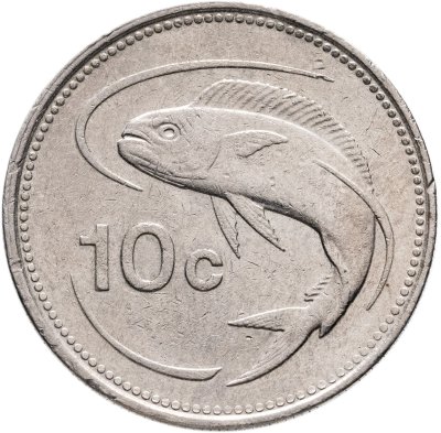 купить Мальта 10 центов (cents) 1986 (лодка)