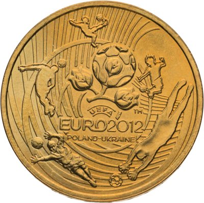 купить Польша 2 злотых 2012 "Чемпионат Европы по футболу 2012"