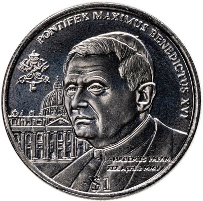 купить Сьерра-Леоне 1 доллар (dollar) 2005 Бенедикт XVI