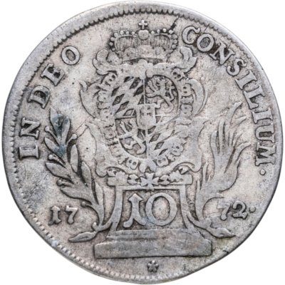 купить Курфюршество Бавария 10 крейцеров 1772