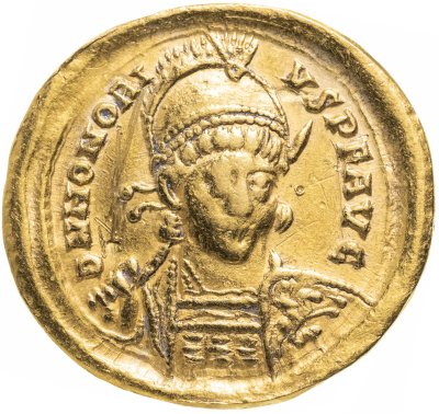 купить Римская империя, Гонорий, 393-423 годы, Солид