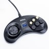 Купить Игровая ретро-приставка из 90-х "SEGA MEGA DRIVE II", 16 бит, 2 джойстика, с предустановленными играми, Китай, 2020-2021 гг.