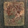 Купить Арт-объект № 54 из серии «Невидимый Лик», автор Великая Красота, дерево, металл, поталь, Российская Федерация, 2020-2025 гг.