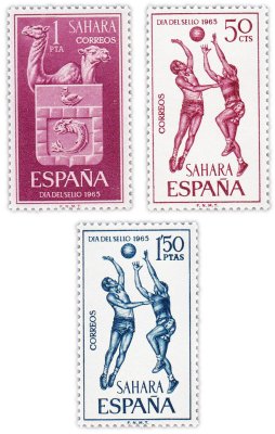 купить Испания, Сахара набор из 3 марок 1965