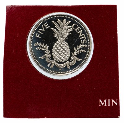 купить Багамы 5 центов (cents) 1977