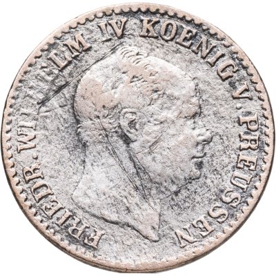 купить Германия, Пруссия 1/2 серебряных гроша 1860 А