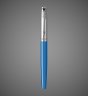 Купить Перьевая ручка Parker Jotter Originals Blue Chrom CT , перо: F, цвет чернил: blue, в подарочной упаковке., Металлы: нержавеющая сталь, пластик, 2026 г.
