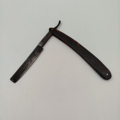 купить Опасная бритва ВКПС, Артель Бритва Москва, металл, пластик, СССР, 1939 г.