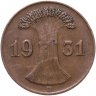 Купить Германия 1 рейхспфенниг (reichspfennig) 1931