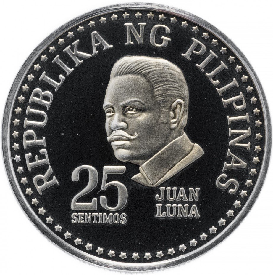 купить Филиппины 25 сентимо 1975 Proof