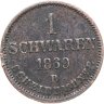 Купить Германия (Ольденбург) 1 шварен 1869