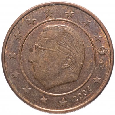 купить Бельгия 2 цента (cents) 1999-2019