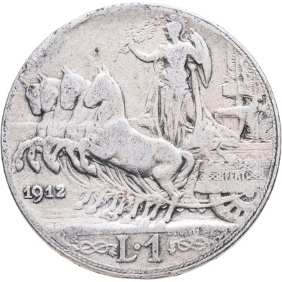 купить Италия 1 лира 1912